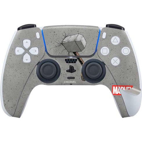 Marvel Thor Thors Hammer Mjolnir PS5 Pro Disk Bundle  Skin